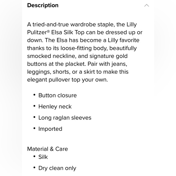 🌸 SALE 🌸 Lilly Pulitzer Elsa Silk Top in Mandevilla Baby Paradise Petals Print - Picture 7 of 8